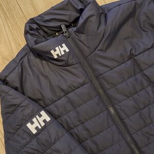 Helly Hanson Women's Size XL Crew Insulated Sailing Jacket 2.0 Navy Blue EUC